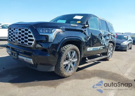 2023 Toyota Sequoia Capstone из США, поврежденный, VIN 7SVAAABA4PX013290